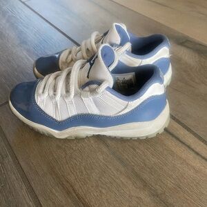 Air Jordan 11 Retro Low 'Diffused Blue' in size 13c